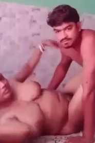 Busty dehati bhabhi and young lover full sexy mms