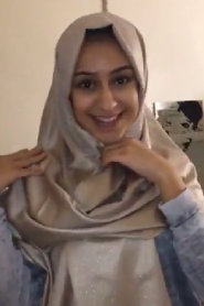  Pakistani hijab girl living abroad bares it all in HD photos and video